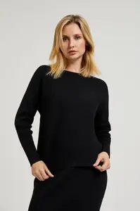 Marisse Women's Sweater Z-Sw-4532 Black