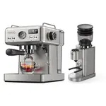 HiBREW H10A Semi Automatic Espresso Coffee Machine + G7 Coffee Grinder
