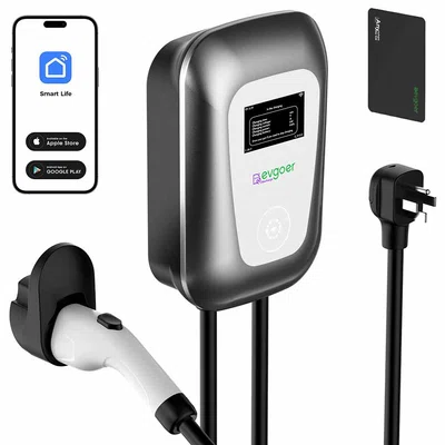 EG Evgoer 40A Level 2 EV Charger NEMA 14-50 Plug