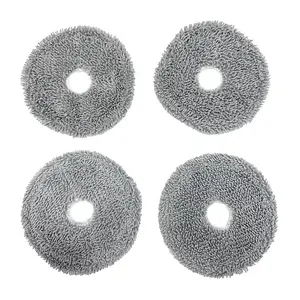 4pcs Mop Cloth for Proscenic M9 Robot Vacuum Cleaner