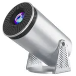 T8 Pro Projector Ultra Fast Wireless Connection Bluetooth5.0 4K 8K HD Android 12 WiFi Silver - EU Plug