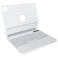 Wireless Bluetooth 5.3 Keyboard for 12.9'' iPad Pro with USB-C Charging - White