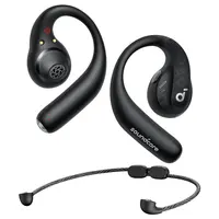 Anker Soundcore AeroFit Pro Open-ear Earbuds Bluetooth 5.3 Up to 46 Hours Playtime - Black