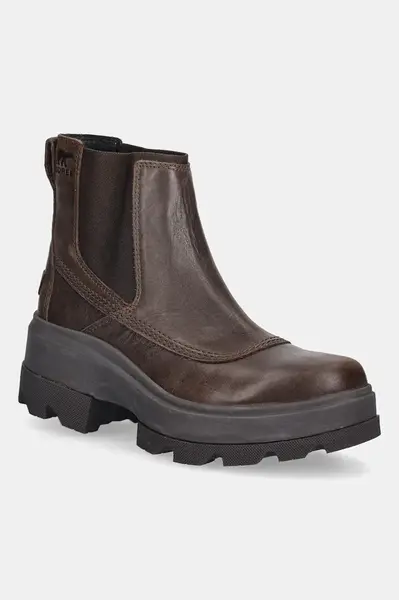 Kožené topánky chelsea Sorel JOAN FRWD CHELSEA