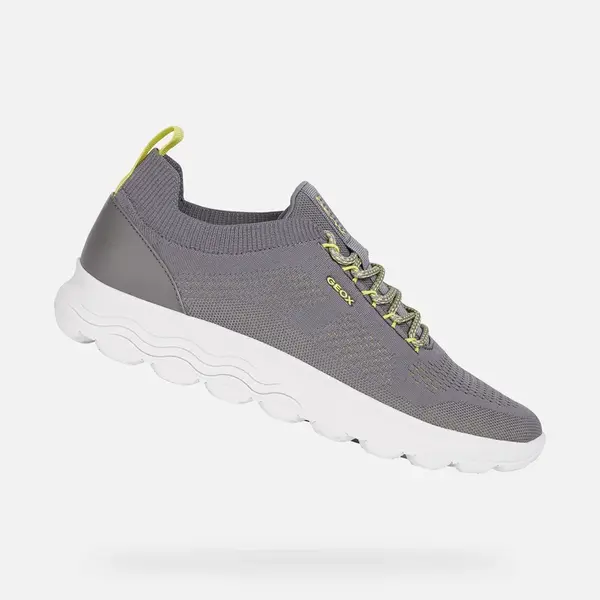Dark grey men's sneakers Geox Spherica - Men's