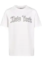 Dětské tričko New York bílé