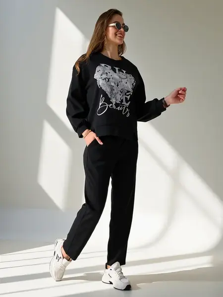 Resti Women's viscose set with print