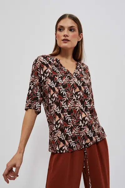 Marisse Women's Shirt L-Ko-4033 D.Oak