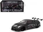Nissan 35GT-RR LB-Silhouette WORKS GT RHD (Right Hand Drive) "Liberty Walk" Full Carbon "Hobby43" Series 1/43 Diecast Model Car by Tarmac Works