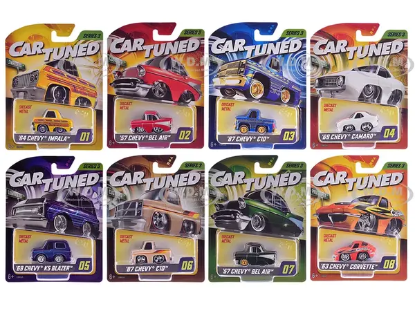 Mainline 2025 Series 3 Set of 8 Pieces Diecast Model Cars by CarTuned