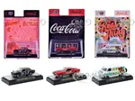 "Coca-Cola" Set of 3 pieces Release 52 Limited Edition to 10000 pieces Worldwide 1/64 Diecast Model Cars by M2 Machines
