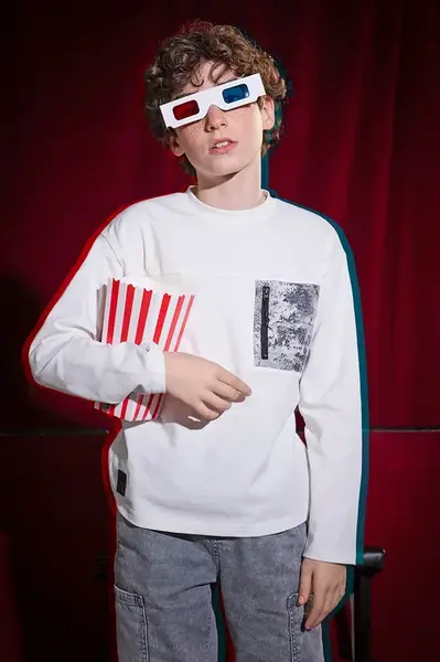 Bavlnené tričko s dlhým rukávom Mayoral