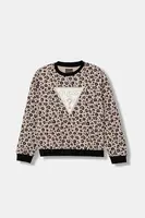 Detská bavlnená mikina Guess