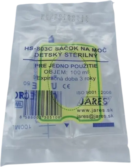 JARES Vrecko na moč detský univerzal - HS-803Cks / 100 ml