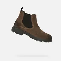 Geox Meiern Men's Brown Ankle Boots - Mens