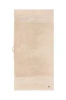Středně velký bavlněný ručník Lacoste L LECROCO Cappuccino 50 x 100 cm