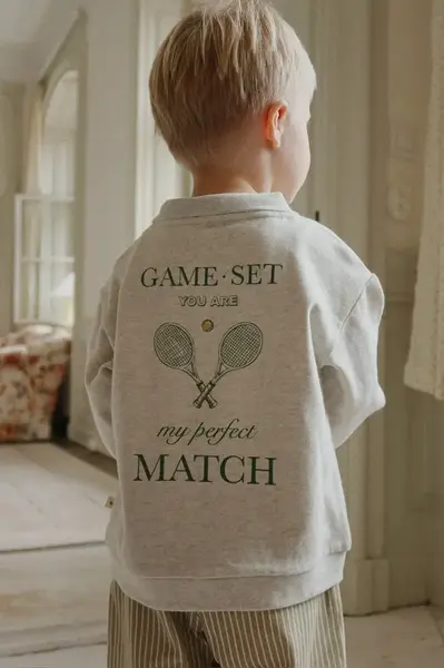 Dětská bavlněná mikina Konges Sløjd SPOTTY LS POLO GOTS