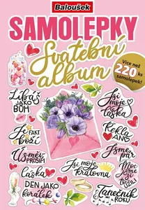 Samolepkový sešit Svatební album