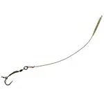 Carp´r´us návazec ready ronnie rig strip-x mat brown 25 lb 2 ks - 8-háček - 8