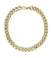 Tommy Hilfiger Masivní pozlacený náhrdelník pro muže Wild 2790636