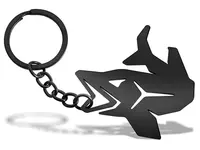 Delphin klíčenka s otvírákem na lahve pikener černá