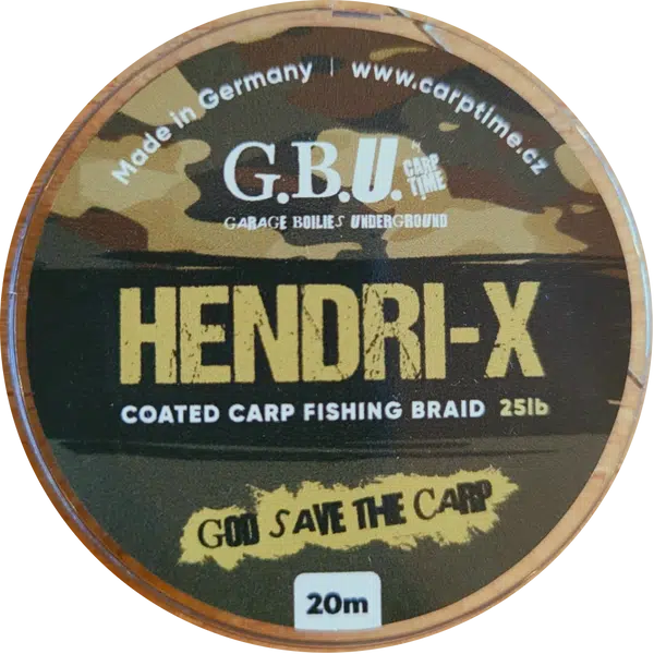 G.b.u. potahovaná šňůrka hendri-x 20 m 25 lb