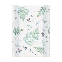 CEBA BABY Podložka přebalovací 2-hranná s pevnou deskou (50x70) Comfort Watercolor World Polypody