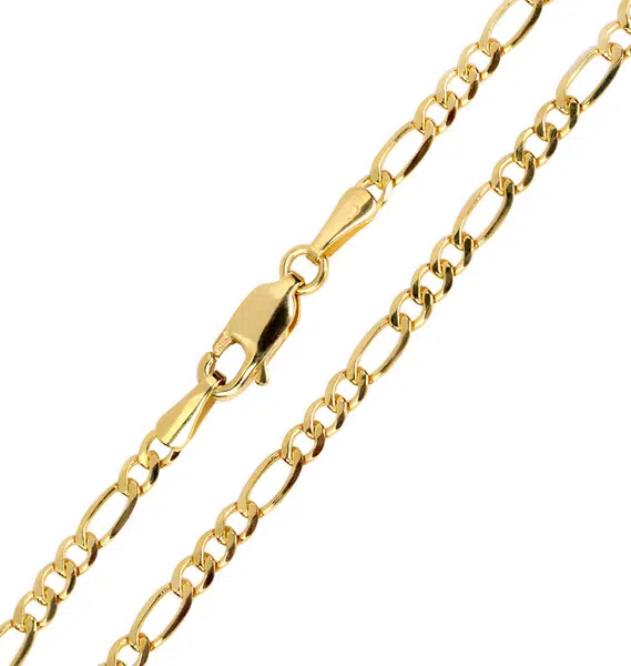 Soliter Zlatý pánský náramek Figaro 21 cm 261 115 00295