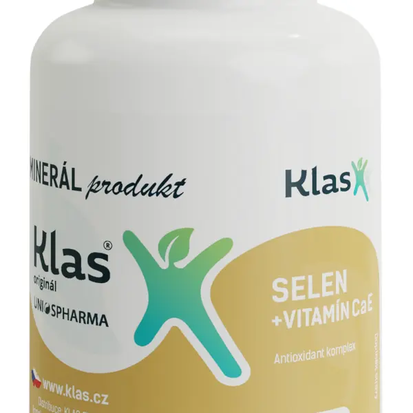 Klas Selen + vitamín C a E 90 tablet
