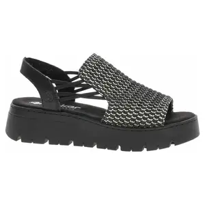 Dámské sandály Rieker V1051-00 schwarz 39