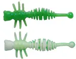 Berkley gumová nástraha powerbait power larvae spring green white - 5,5 cm 10 ks