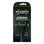 Wilkinson Sword Holicí strojek Hydro 3 Black Edition + 1 hlavice