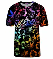 Hořkosladké Paris Unisex tričko Pokebong Gradient Tsh BSP416