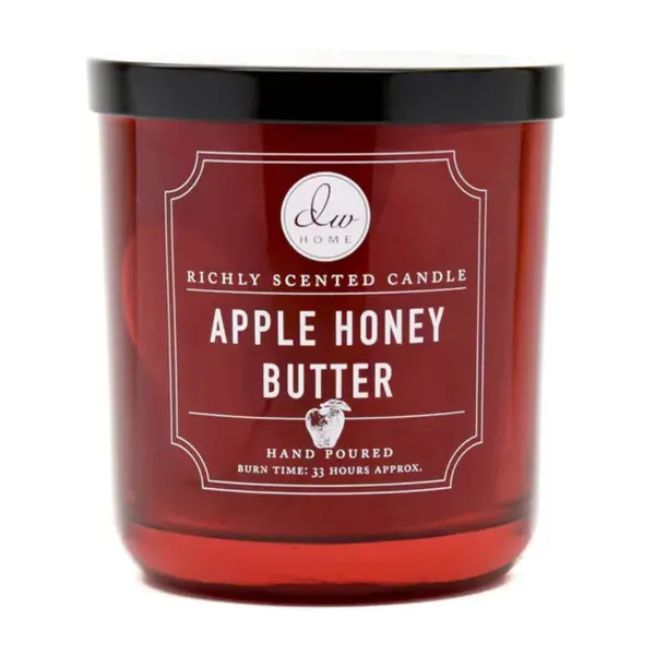 DW Home Signature Vonná svíčka ve skle Jablko a medový krém 274 g