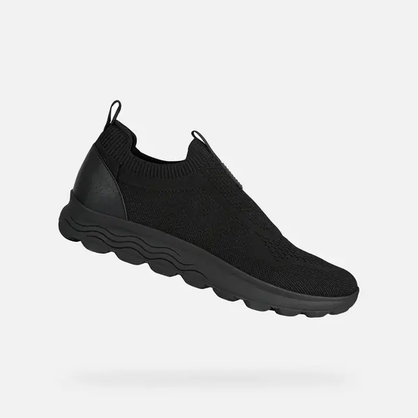 Black men's sneakers Geox Spherica - Men's