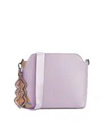 Svetlo fialová dámska crossbody kabelka s korkom VUCH Linea Lila