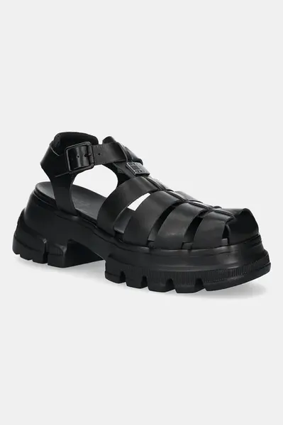 Kožené sandále Tommy Jeans FISHERMAN SANDAL