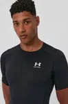 Tréningové tričko Under Armour čierna farba, jednofarebné, 1361518