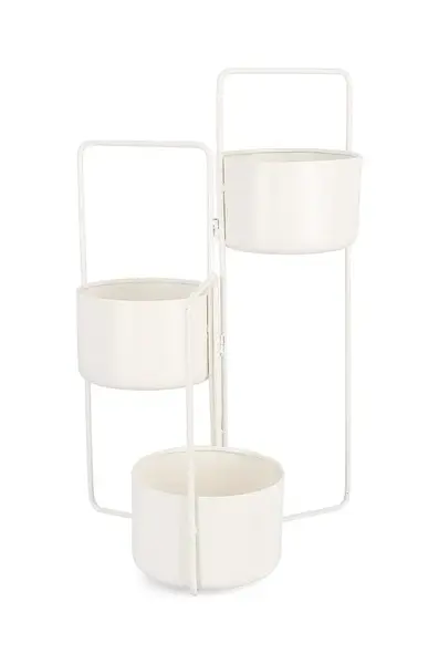 Súprava obalov na kvetináče v stojane Bizzotto Keyra 3-pak