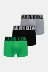 Boxerky Calvin Klein Underwear 3-pak pánske, zelená farba, 000NB3611A