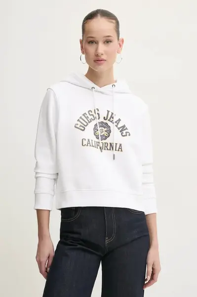 Bavlnená mikina Guess Jeans