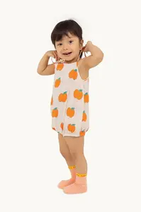 Bavlnené body pre bábätká Tinycottons APPLES STRAPS BODY