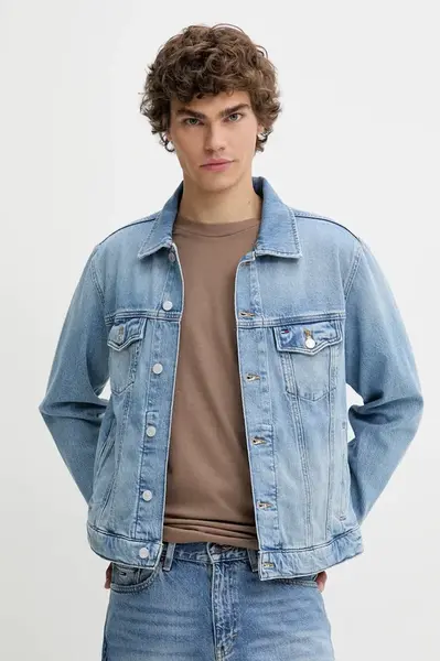 Rifľová bunda Tommy Jeans