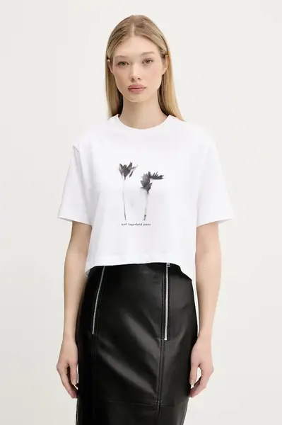 Bavlnené tričko Karl Lagerfeld Jeans