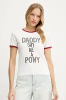 Bavlnené tričko Pinko REIMAGINE by Patrick Mcdowell