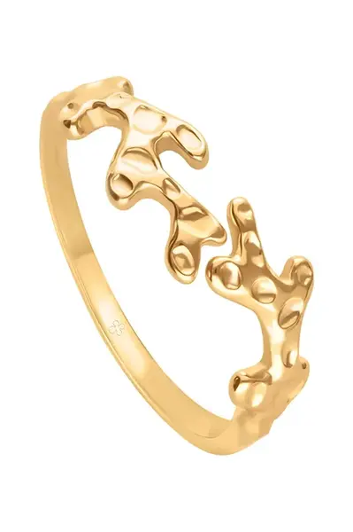 Pozlátený prsteň Lilou