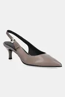 Kožené lodičky Furla Sfera Slingback