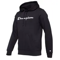 Champion HOODED Pánska mikina, čierna, veľkosť