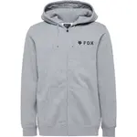 Fox FLEECE ZIP Pánska mikina, sivá, veľkosť