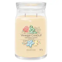 YANKEE CANDLE Signature Vonná svíčka velká 2 knoty Christmas Cookie 567 g
